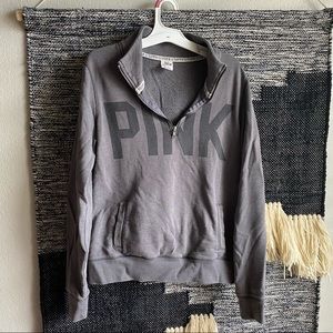 Victoria’s Secret-PINK sweatshirt gray size Small
